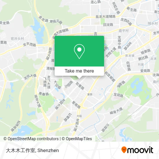大木木工作室 map