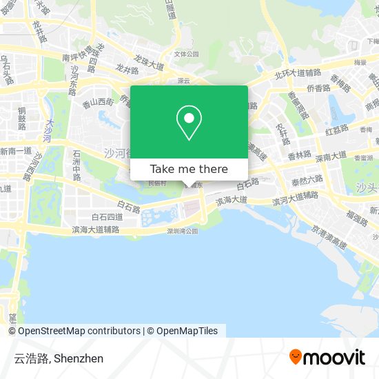 云浩路 map