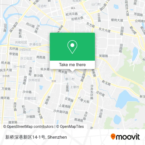 新桥深巷新区14-1号 map