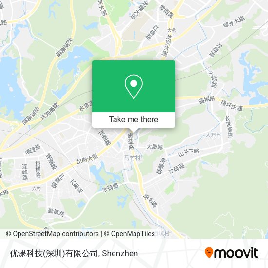 优课科技(深圳)有限公司 map