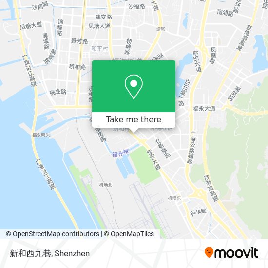 新和西九巷 map