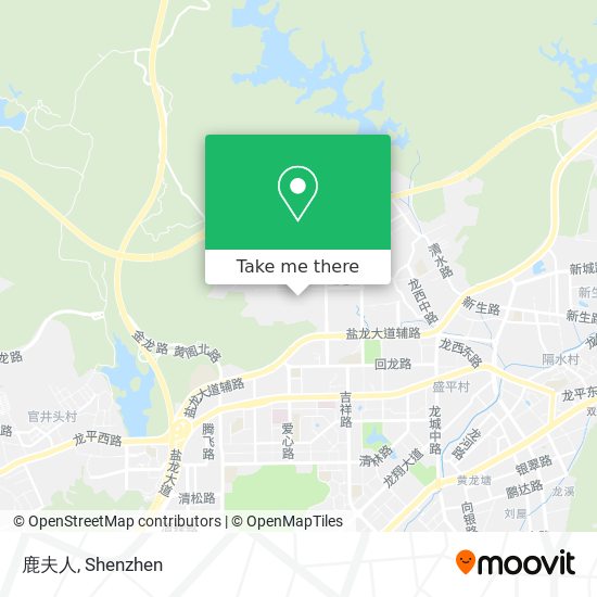 鹿夫人 map