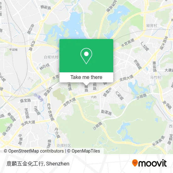 鹿麟五金化工行 map