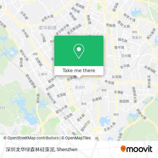 深圳龙华绿森林硅藻泥 map