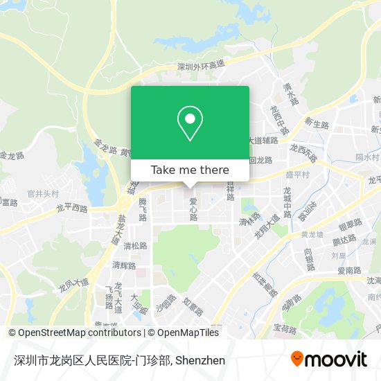 深圳市龙岗区人民医院-门珍部 map