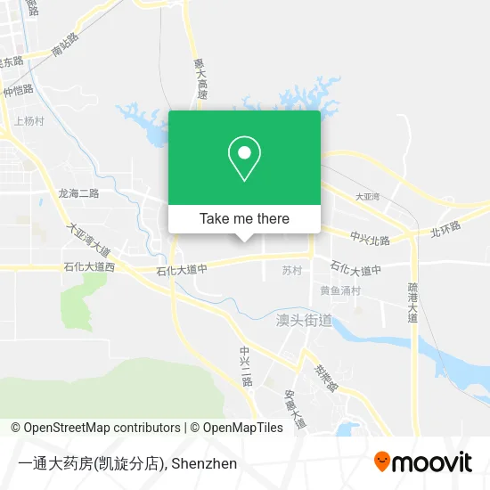 一通大药房(凯旋分店) map