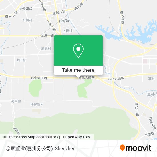 念家置业(惠州分公司) map