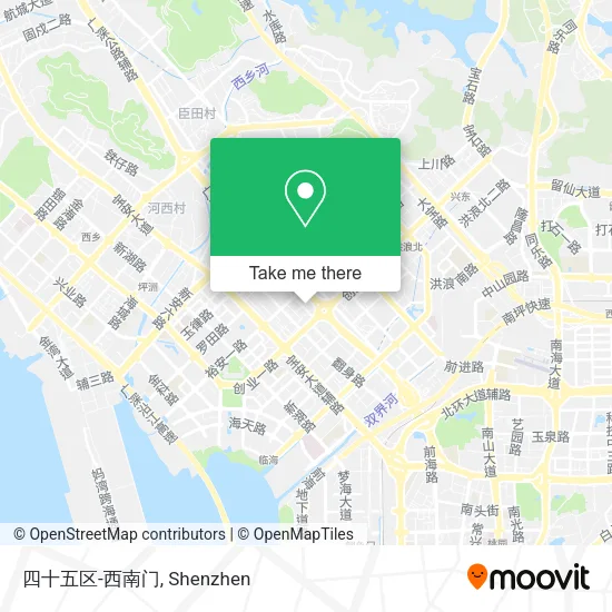 四十五区-西南门 map
