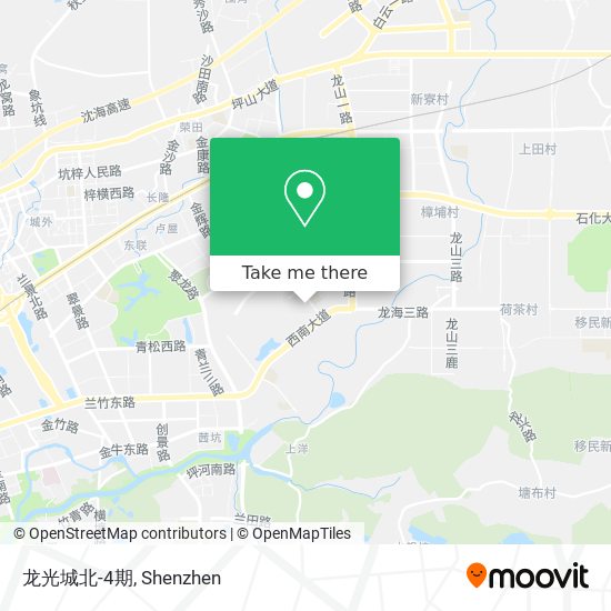 龙光城北-4期 map