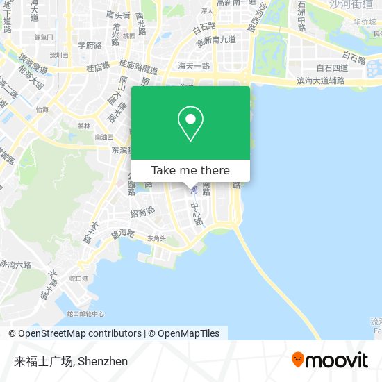 来福士广场 map