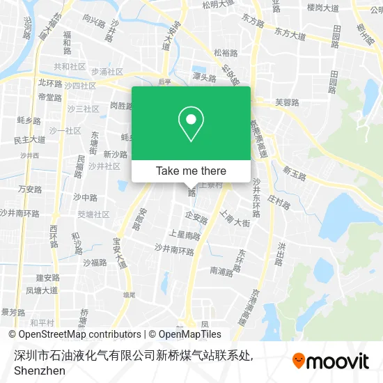深圳市石油液化气有限公司新桥煤气站联系处 map