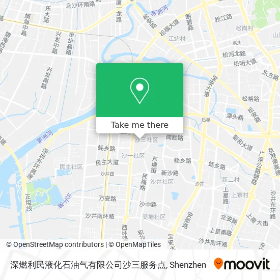 深燃利民液化石油气有限公司沙三服务点 map