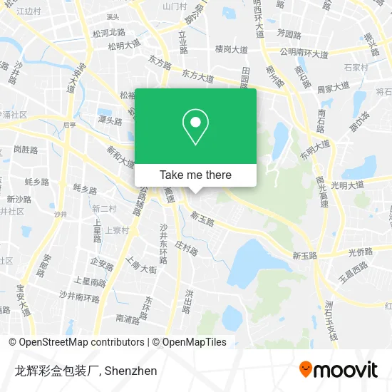 龙辉彩盒包装厂 map