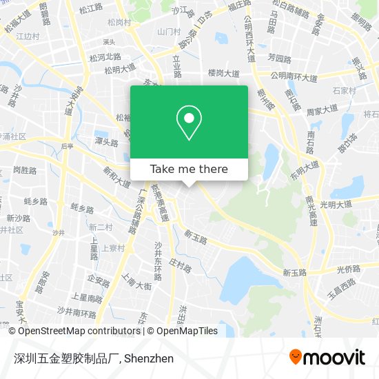 深圳五金塑胶制品厂 map