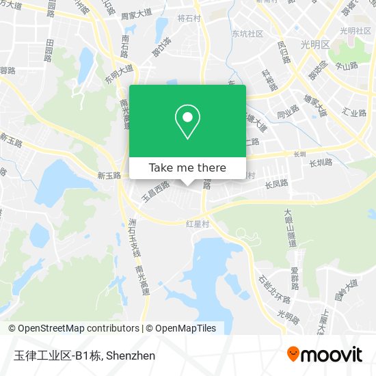 玉律工业区-B1栋 map