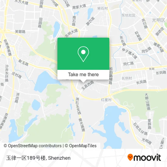 玉律一区189号楼 map