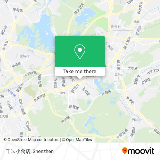 千味小食店 map
