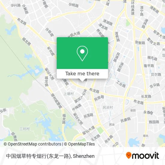 中国烟草特专烟行(东龙一路) map