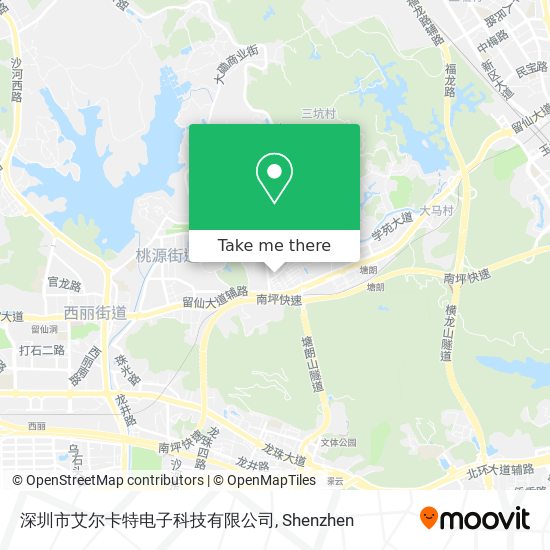 深圳市艾尔卡特电子科技有限公司 map