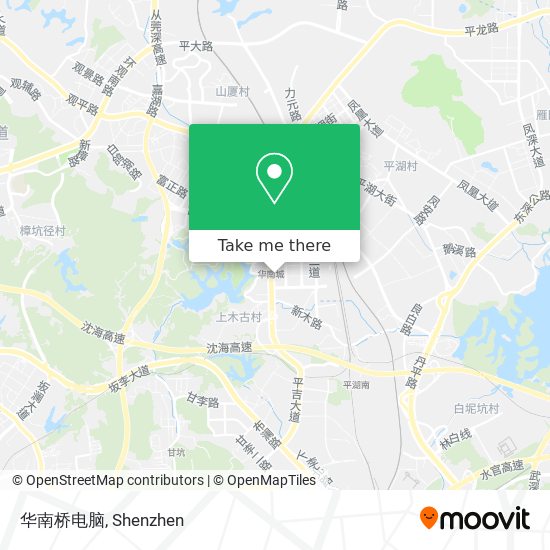 华南桥电脑 map