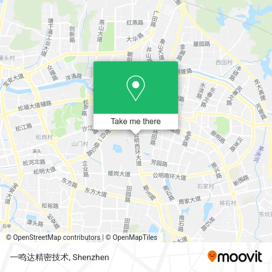 一鸣达精密技术 map