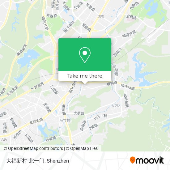 大福新村-北一门 map