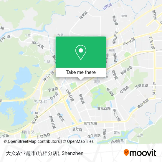 大众农业超市(坑梓分店) map