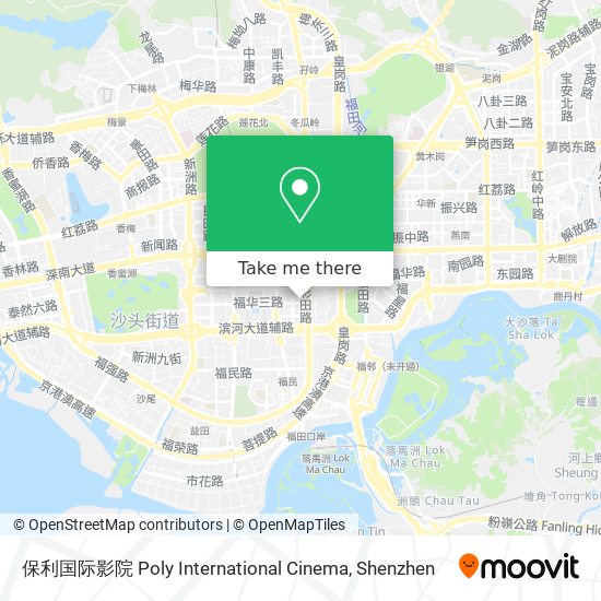 保利国际影院 Poly International Cinema map