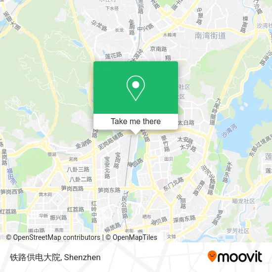 铁路供电大院 map