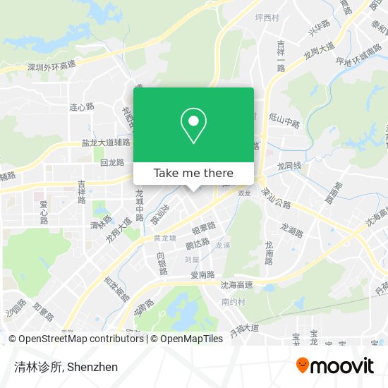 清林诊所 map