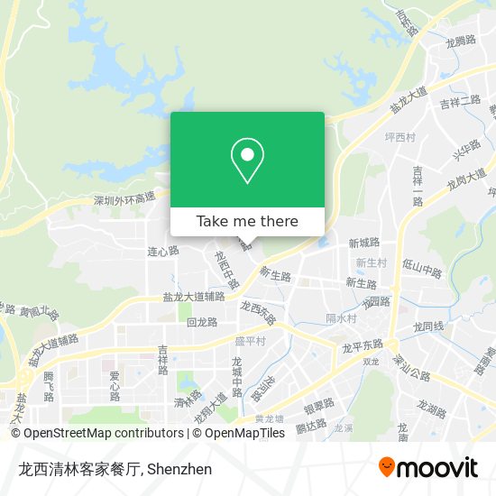 龙西清林客家餐厅 map