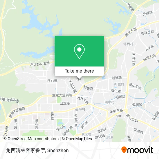龙西清林客家餐厅 map
