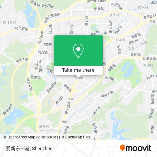 爱新东一巷 map