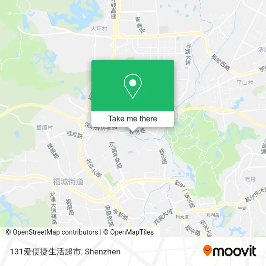 131爱便捷生活超市 map