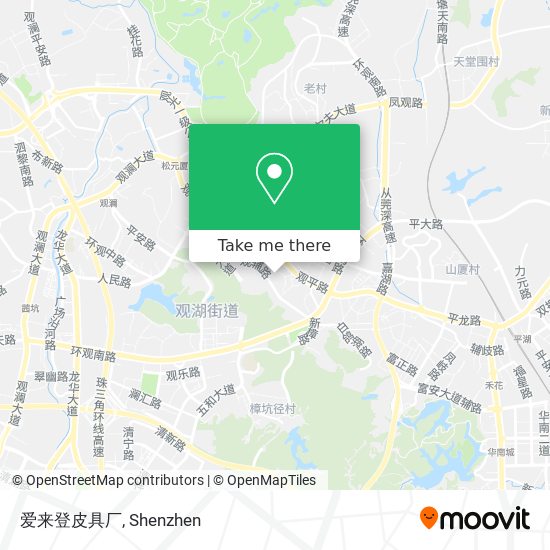 爱来登皮具厂 map