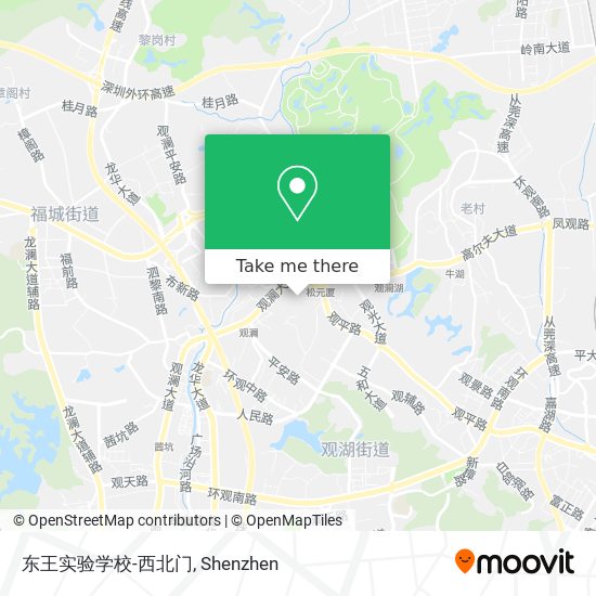 东王实验学校-西北门 map