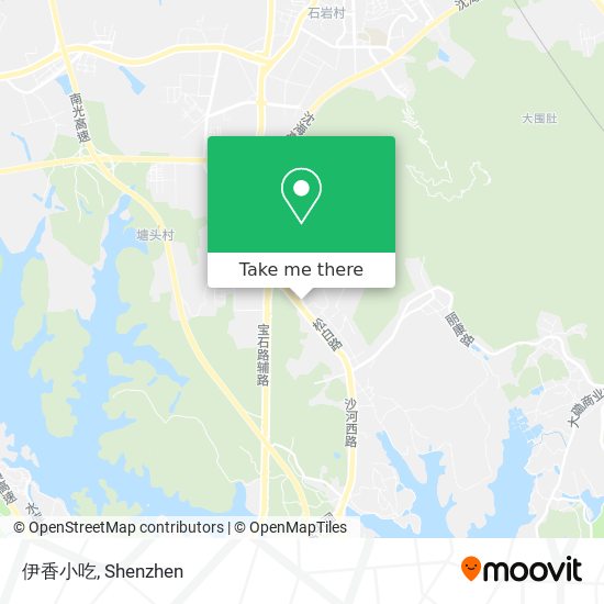 伊香小吃 map