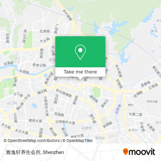 雅逸轩养生会所 map
