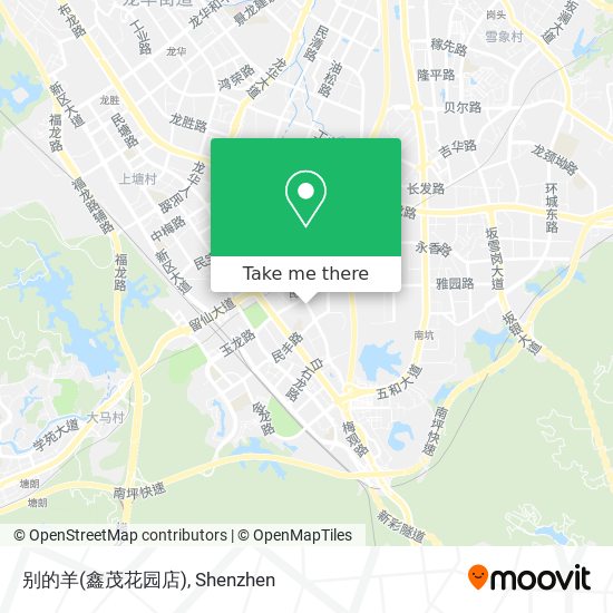 别的羊(鑫茂花园店) map