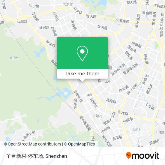 羊台新村-停车场 map