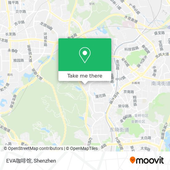 EVA咖啡馆 map