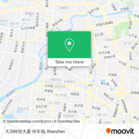 大润科技大厦-停车场 map