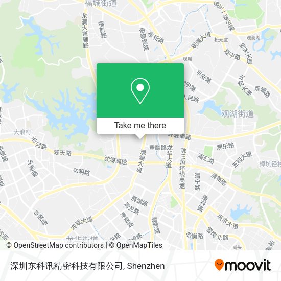 深圳东科讯精密科技有限公司 map