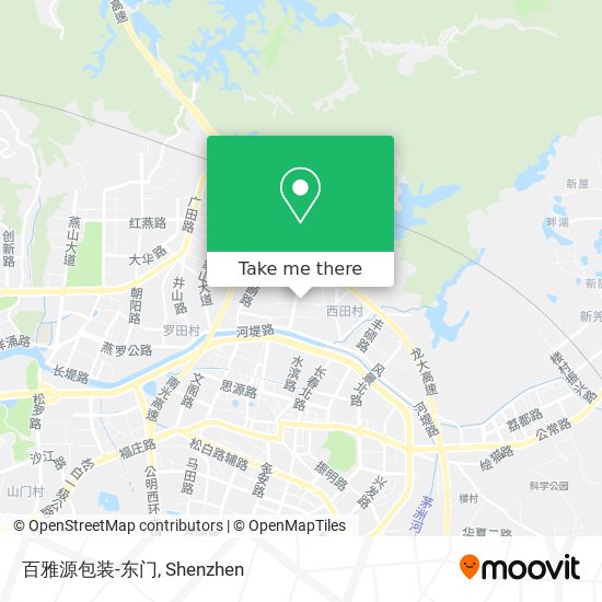 百雅源包装-东门 map