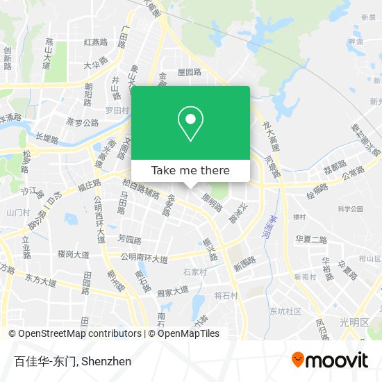 百佳华-东门 map