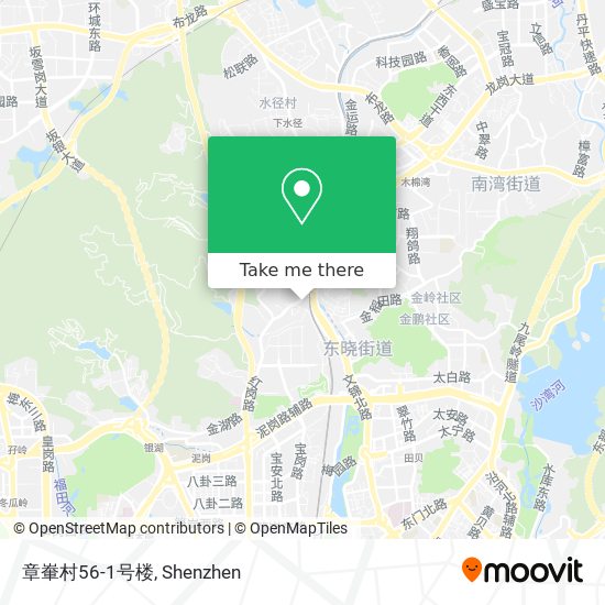 章輋村56-1号楼 map