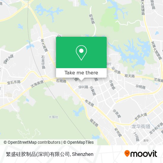 繁盛硅胶制品(深圳)有限公司 map
