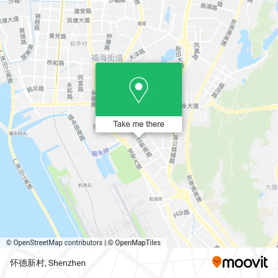 怀德新村 map