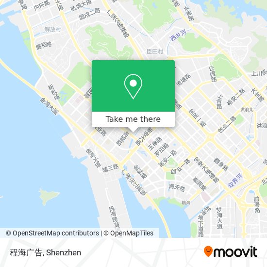程海广告 map
