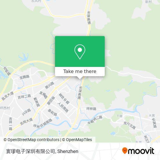 寰璆电子深圳有限公司 map
